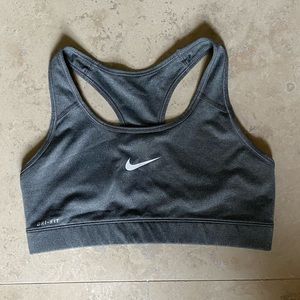 Light Gray Nike Sports Bra size medium